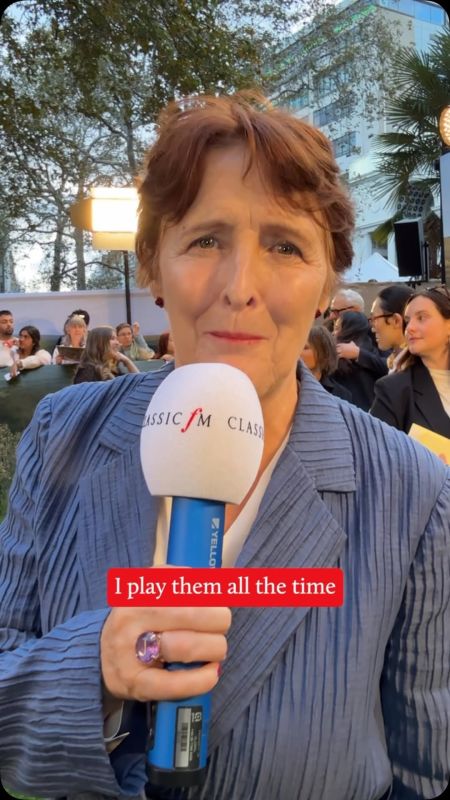 Fiona Shaw got musical on the…