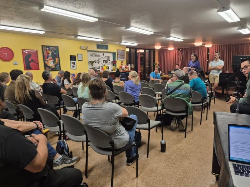 Musicians of the Phoenix Symphony met together in Kottner Hall at AFM Local 586 - Professional Musicians of Arizona on October 2...